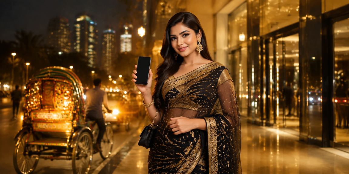 ঢাকা ক্যাসিনো অ্যাপ রিকশার সামনে